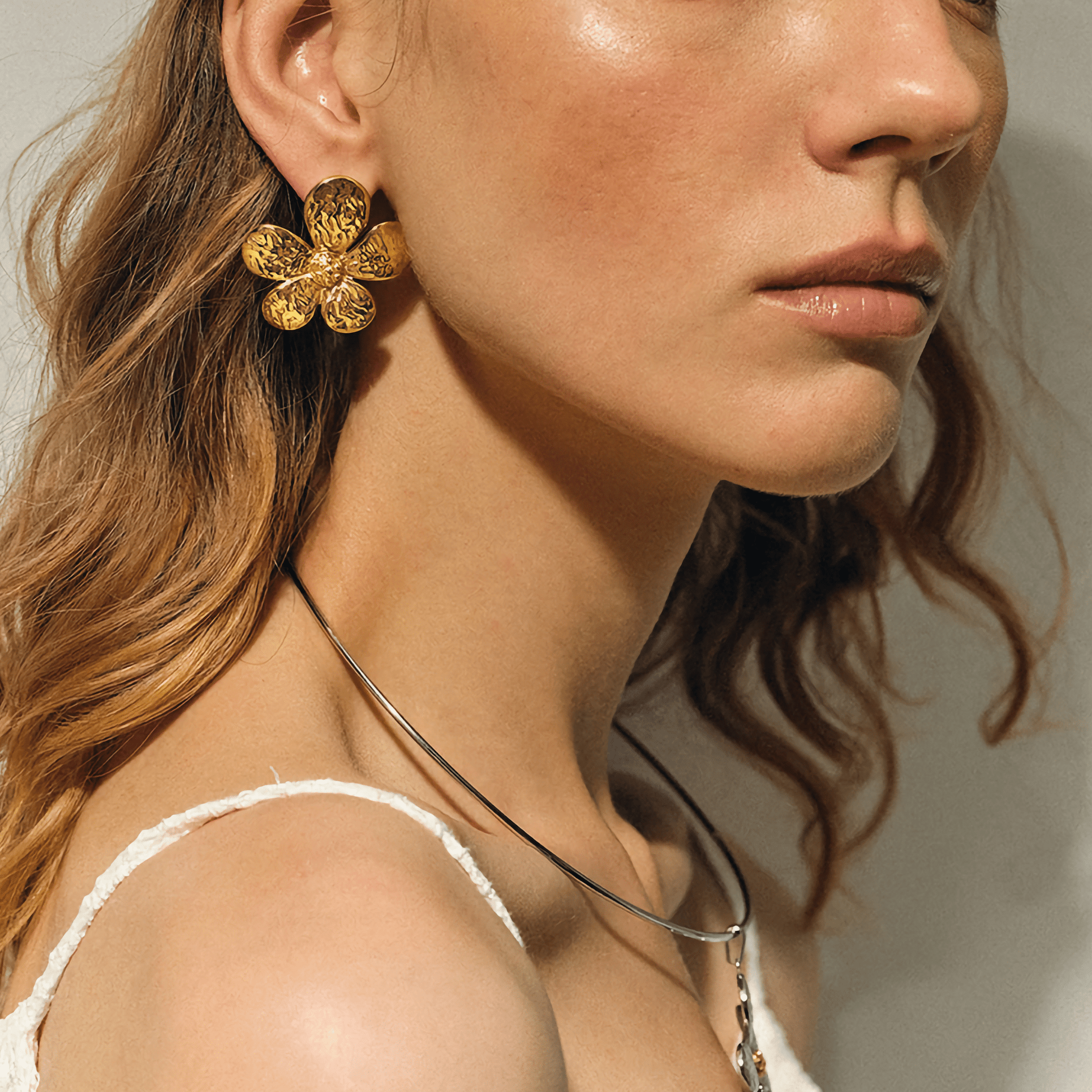 Mimi Femme Earrings Odette Gold Earrings