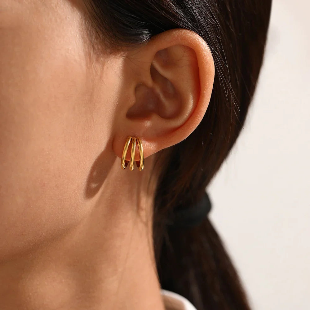 Mimi Femme Earrings Olse Gold Earrings