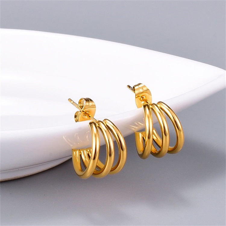 Mimi Femme Earrings Olse Gold Earrings