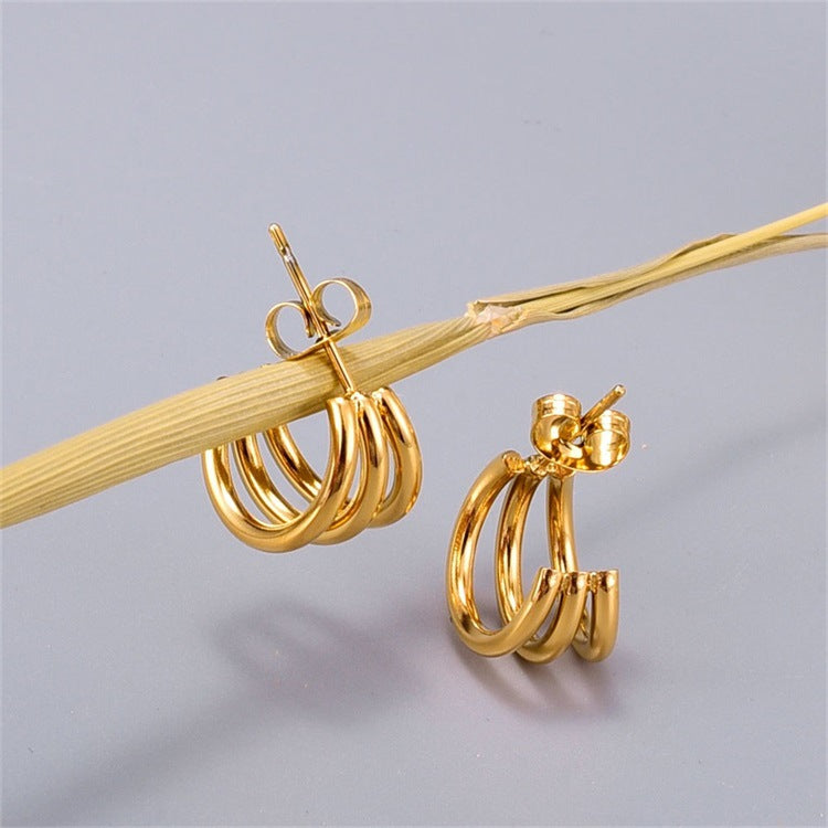 Mimi Femme Earrings Olse Gold Earrings