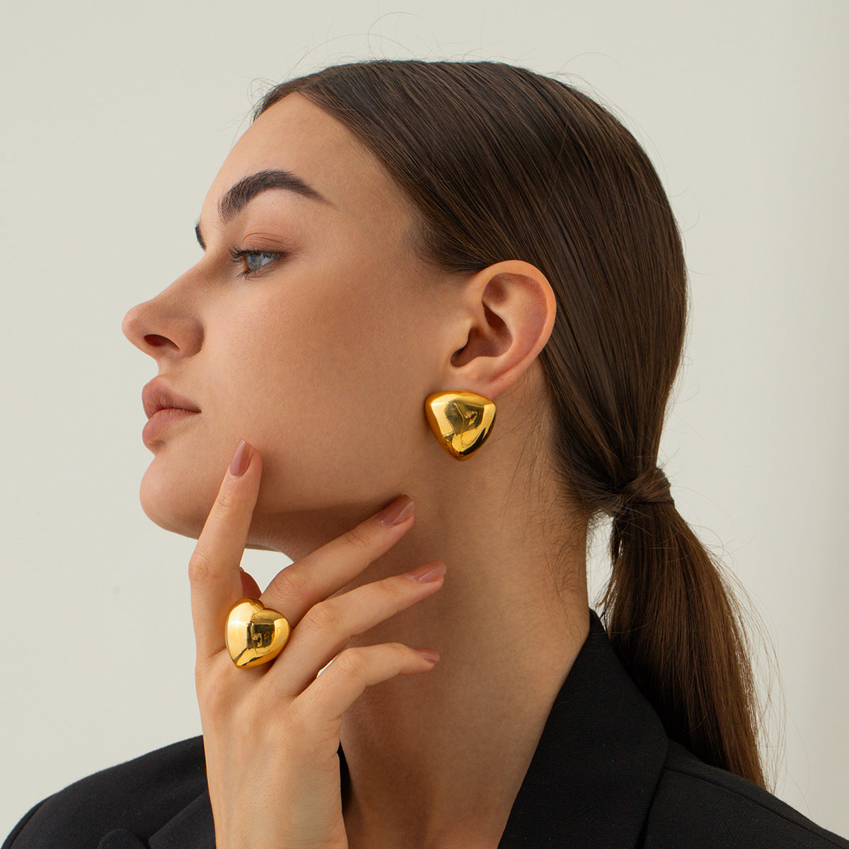 Mimi Femme Earrings Phoebe Gold Earrings