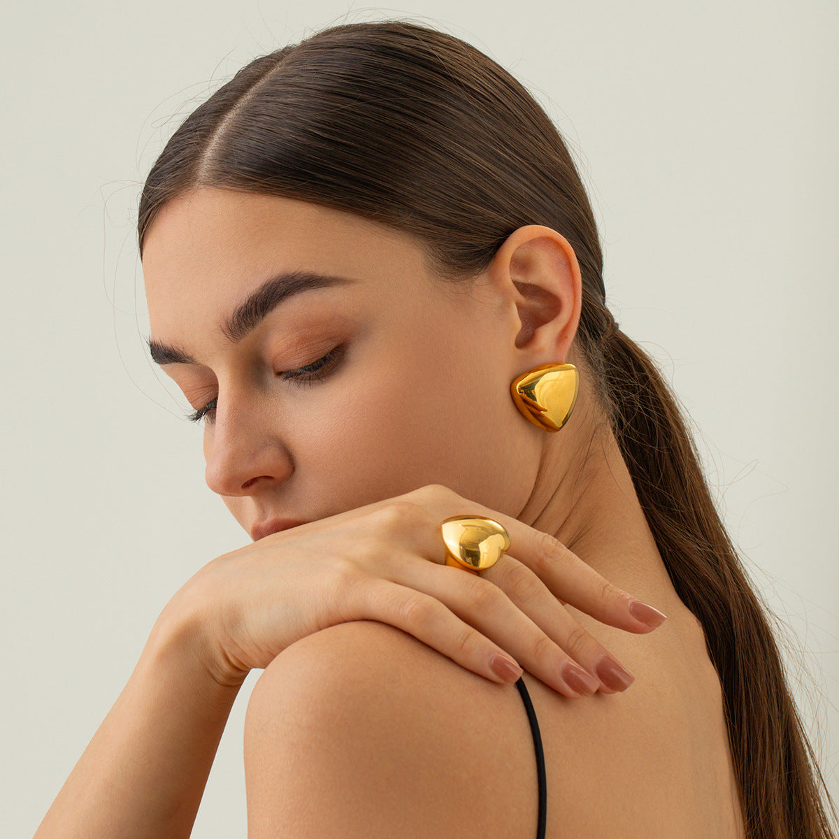 Mimi Femme Earrings Phoebe Gold Earrings