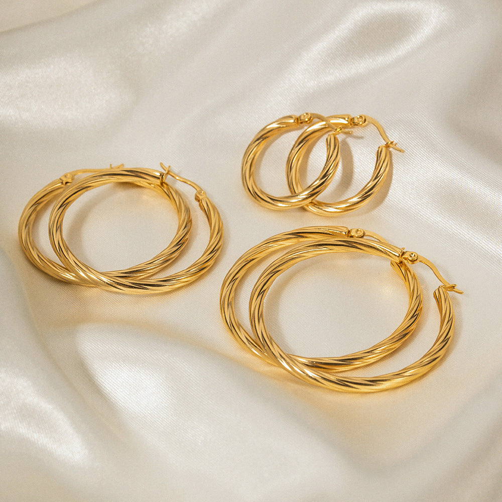 Mimi Femme Earrings Pricella Hoop Earrings