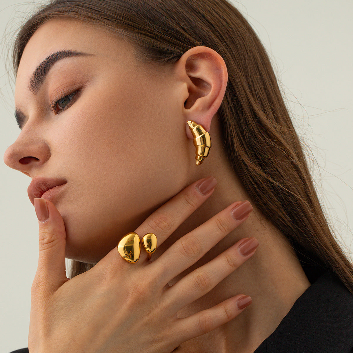 Mimi Femme Earrings Sienna Gold Earrings