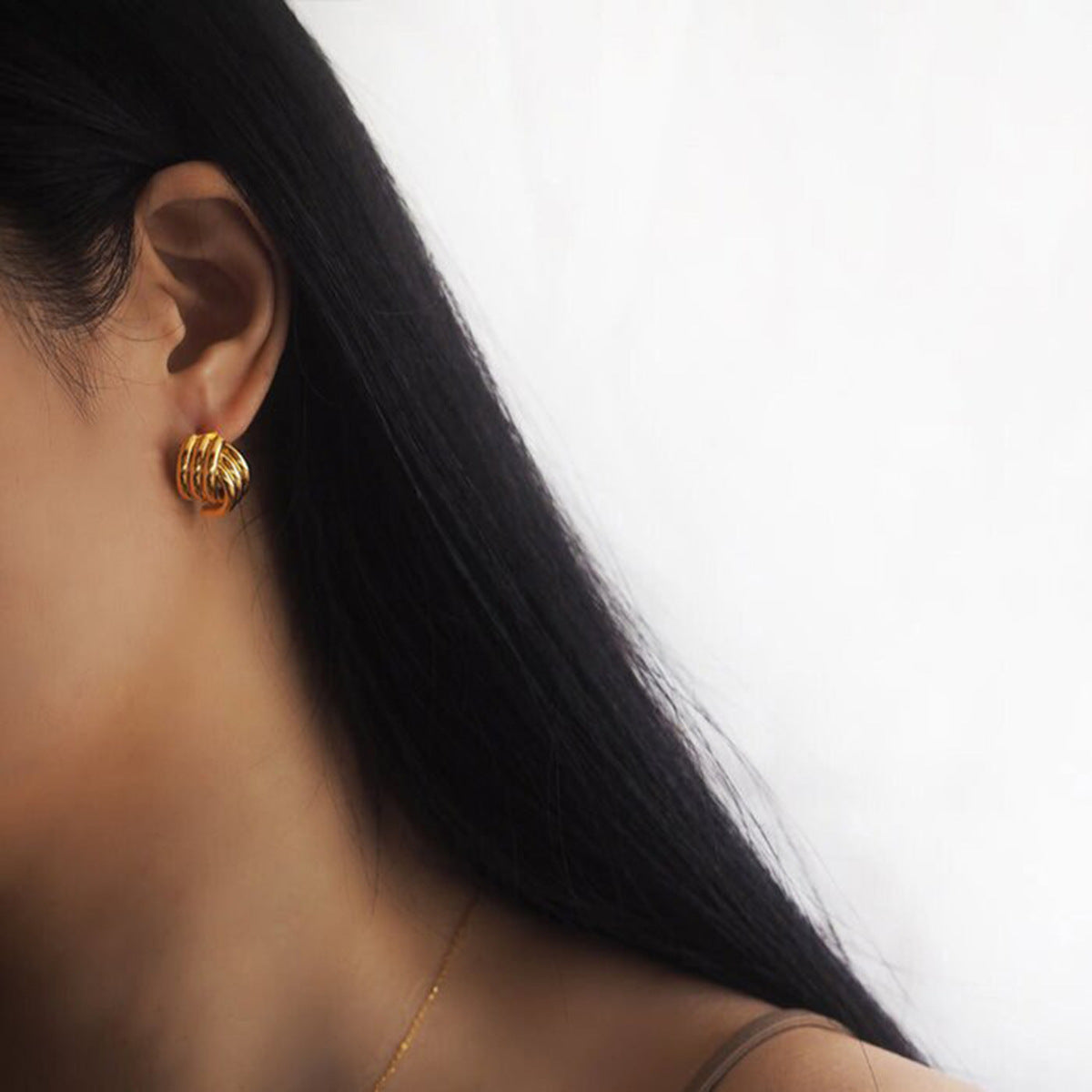 Mimi Femme Earrings Sylvie Gold Earrings