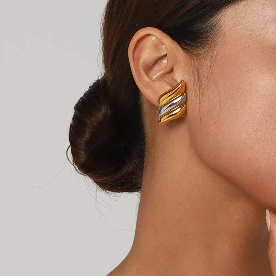 Mimi Femme Earrings Veroni Gold Earrings