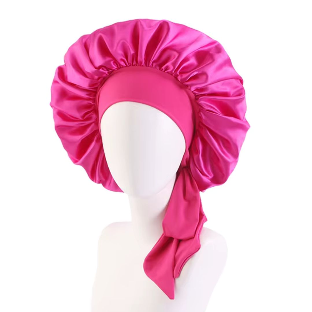 Mimi Femme Hair Accessories Mimi Silk Bonnet – 100% Mulberry Silk Sleep Cap for Frizz-Free, Healthy Hair