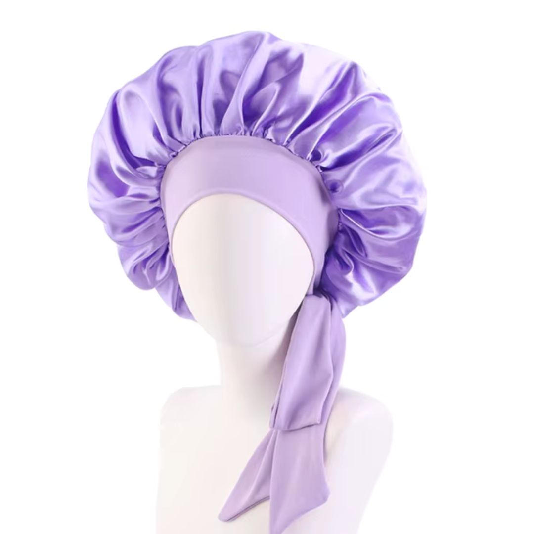 Mimi Femme Hair Accessories Mimi Silk Bonnet – 100% Mulberry Silk Sleep Cap for Frizz-Free, Healthy Hair