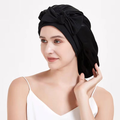 Mimi Femme Hair Accessories Mimi Silk Bonnet – 100% Mulberry Silk Sleep Cap for Frizz-Free, Healthy Hair