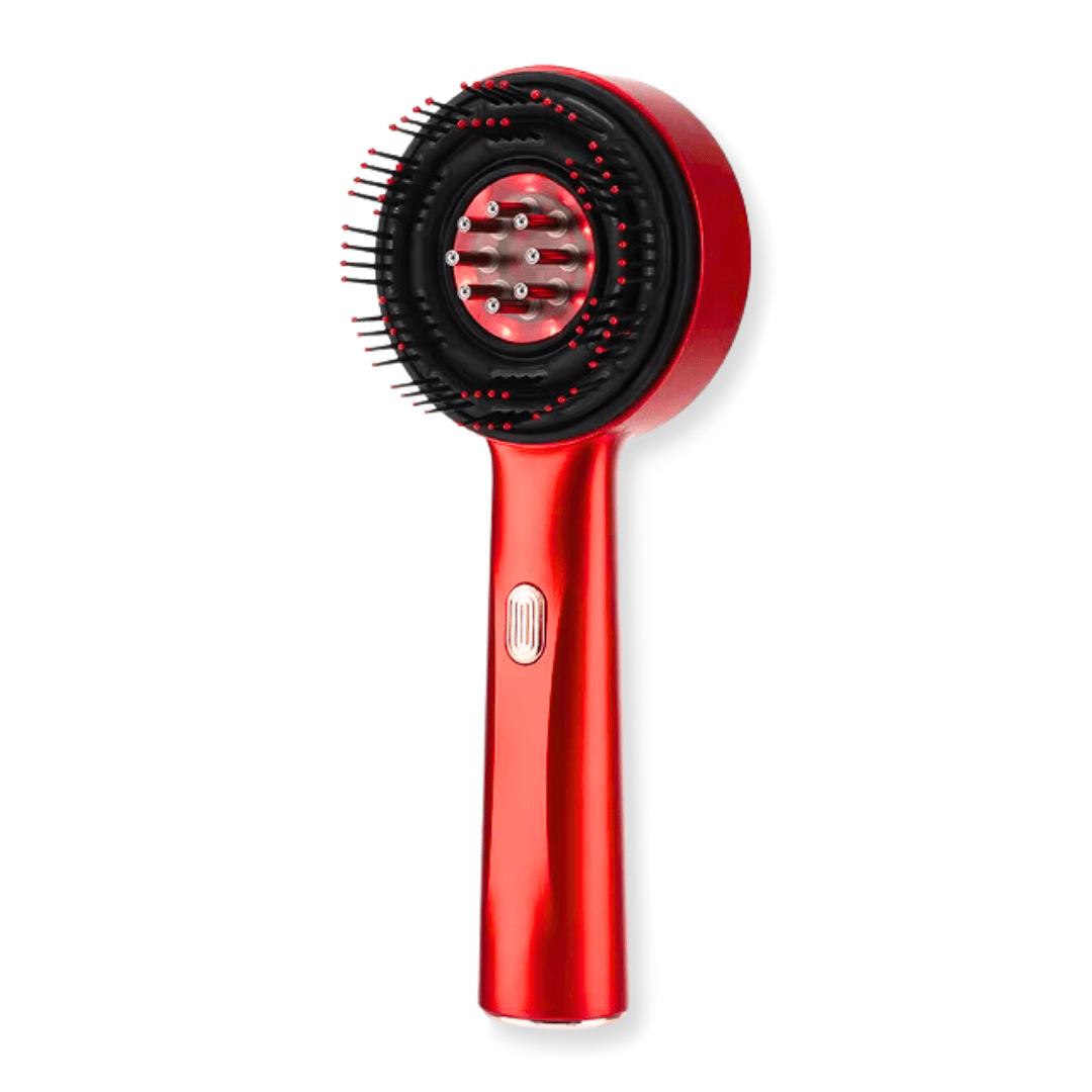 Mimi Femme Hair Styling Tools Mimi Scalp Massager – Hair Growth Comb with Red Light Therapy & Oil Applicator