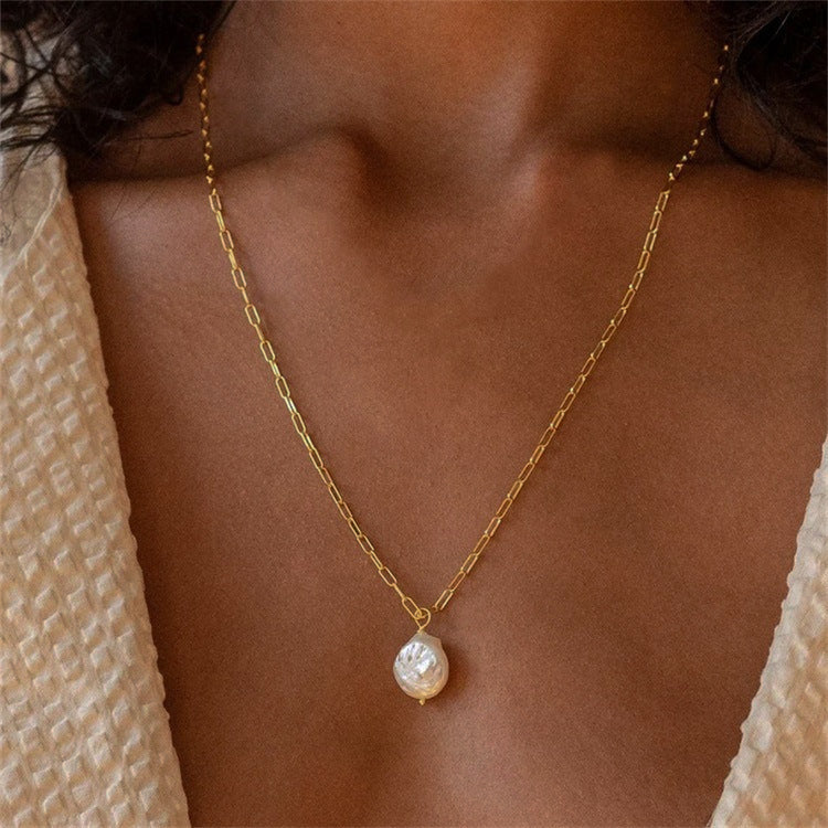 Mimi Femme Necklaces Alessia Freshwater Pearl Necklace