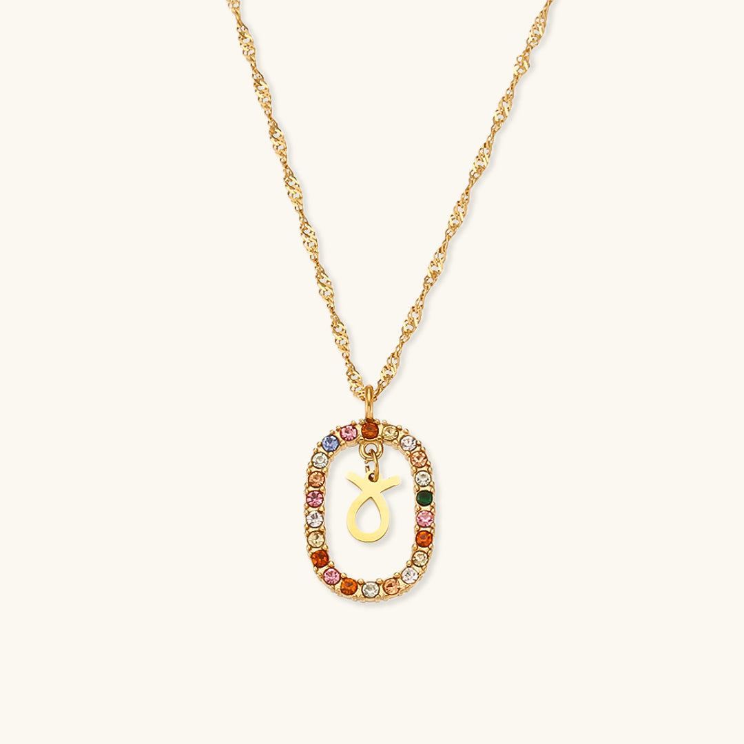 Mimi Femme Necklaces Cadenza Zodiac Gemstone Necklace