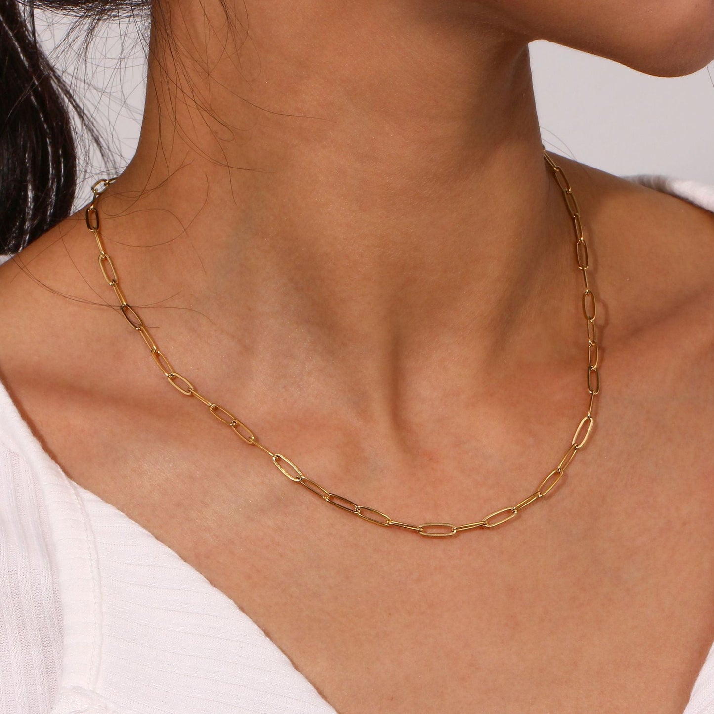 Mimi Femme Necklaces Celina Golden Chain Necklace