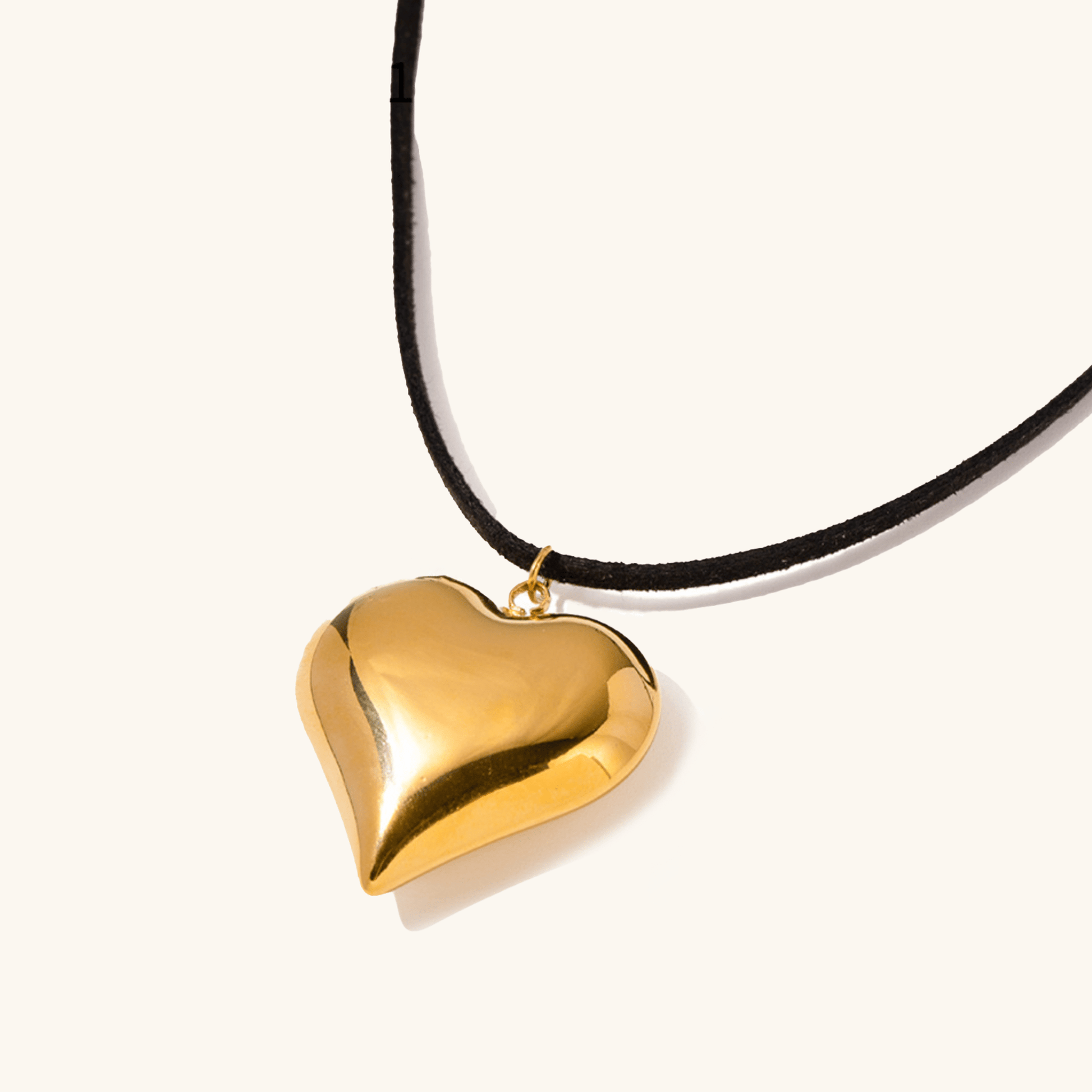 Mimi Femme Necklaces Celosia Heart Necklace