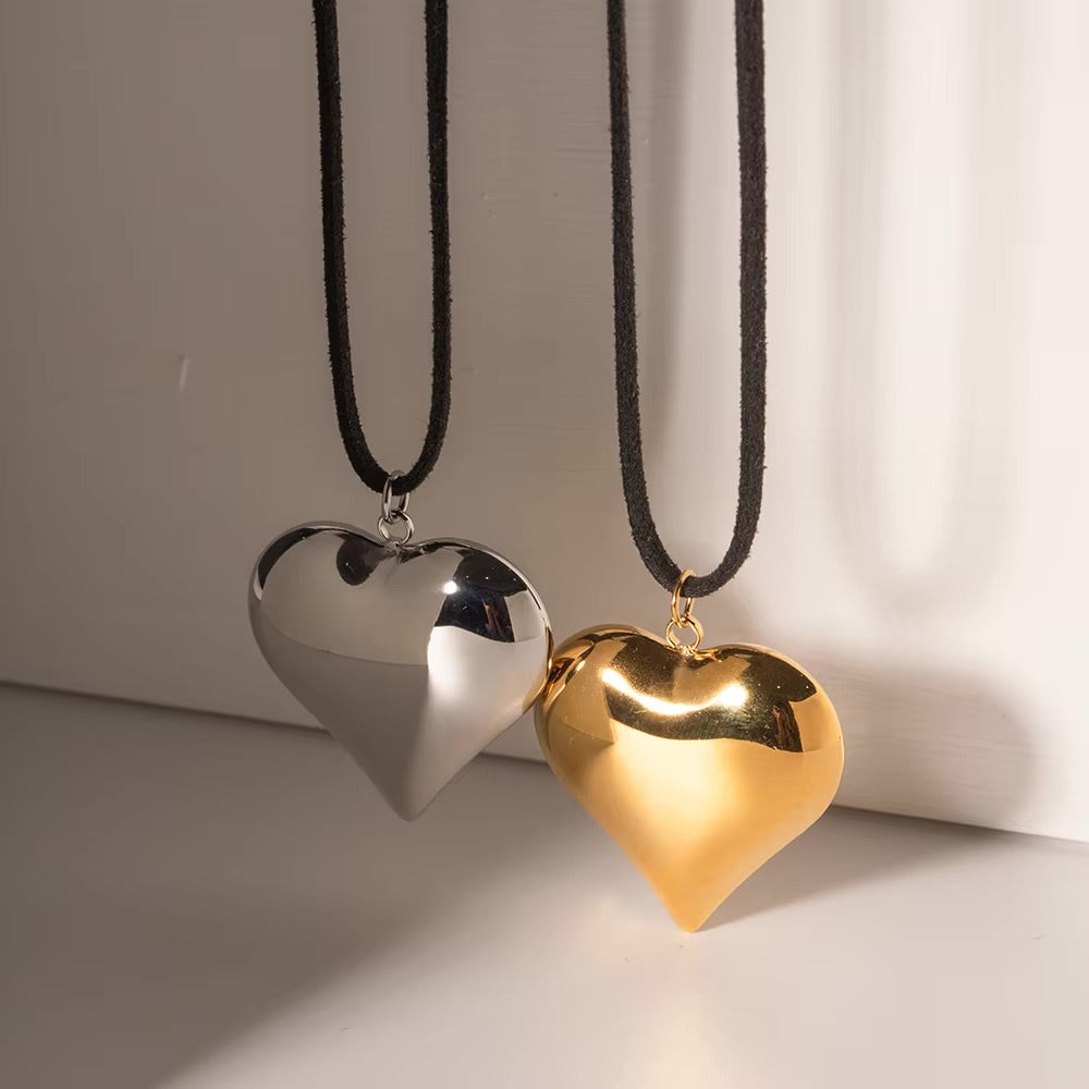 Mimi Femme Necklaces Celosia Heart Necklace