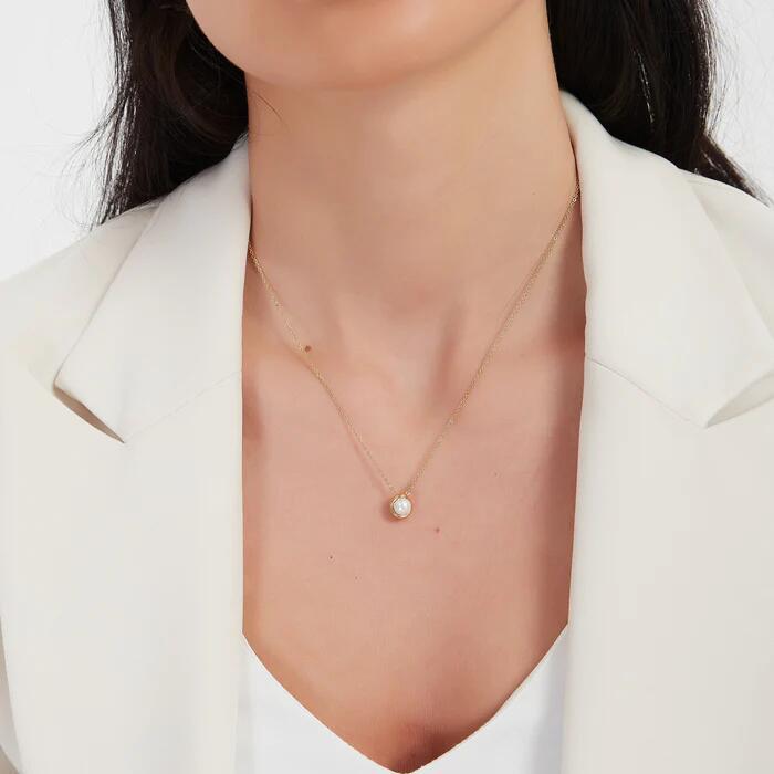 Mimi Femme Necklaces Coralie Freshwater Pearl Necklace