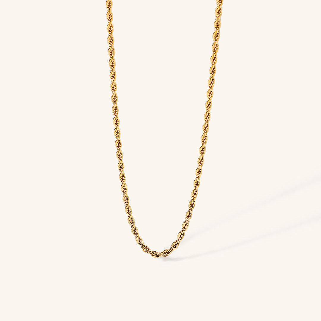 Mimi Femme Necklaces Emera Rope Chain Gold Necklace