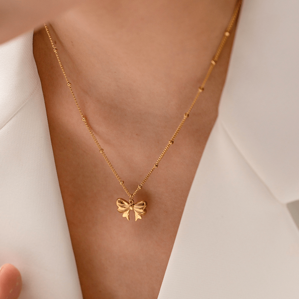 Mimi Femme Necklaces Giselle Bow Necklace