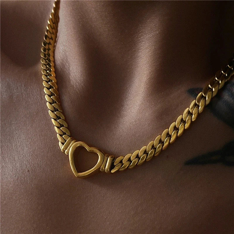 Mimi Femme Necklaces Melina Heart Choker