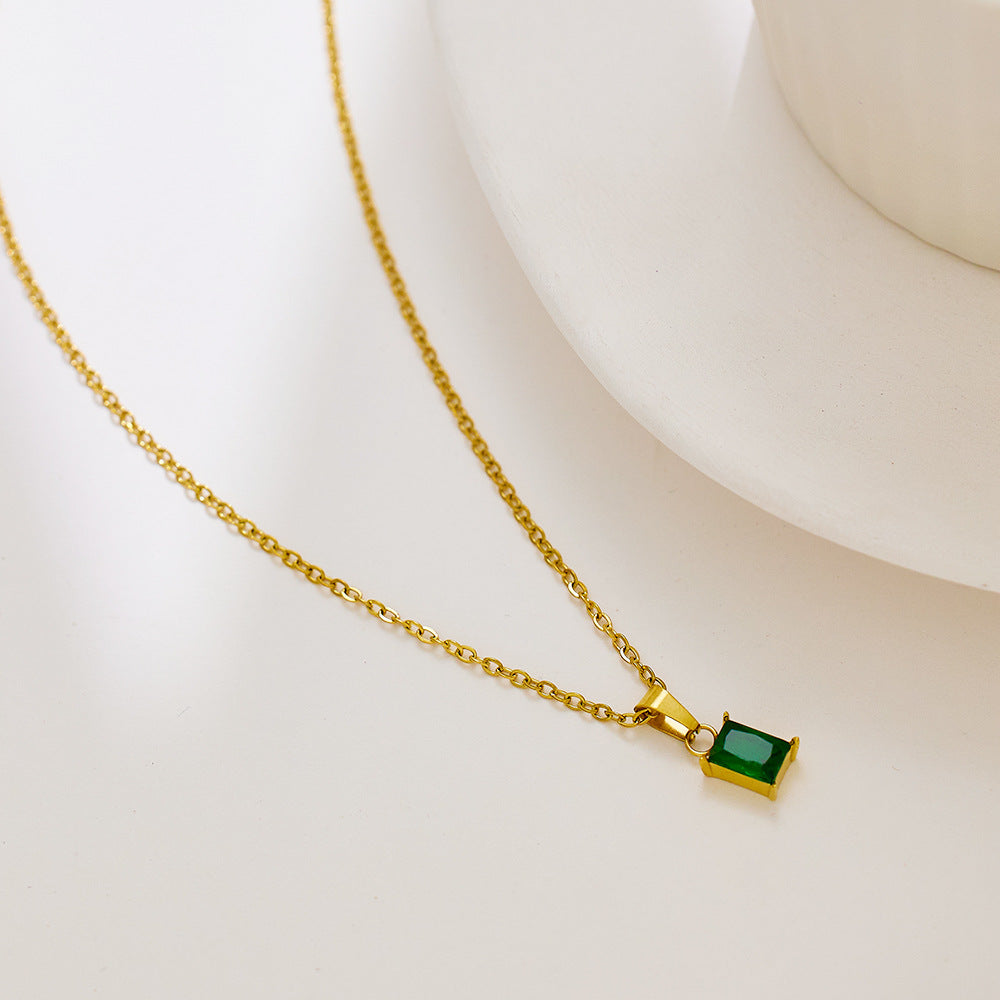 Mimi Femme Necklaces Verona Green Necklace