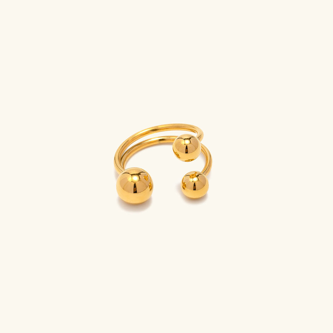 Mimi Femme Rings Alessina Orbit Gold Ring