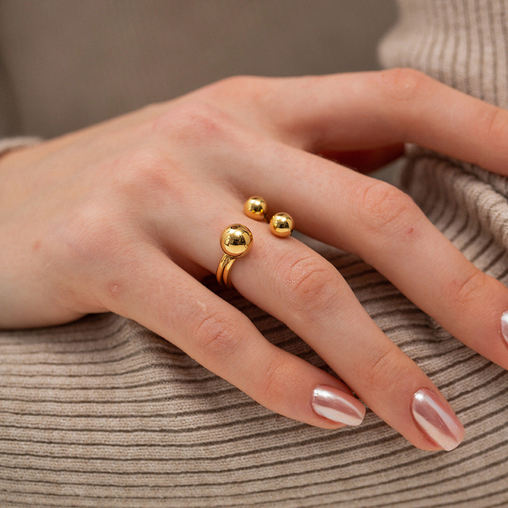 Mimi Femme Rings Alessina Orbit Gold Ring