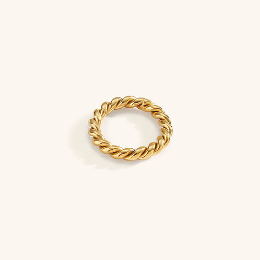 Mimi Femme Rings Carissa Gold Twist Ring