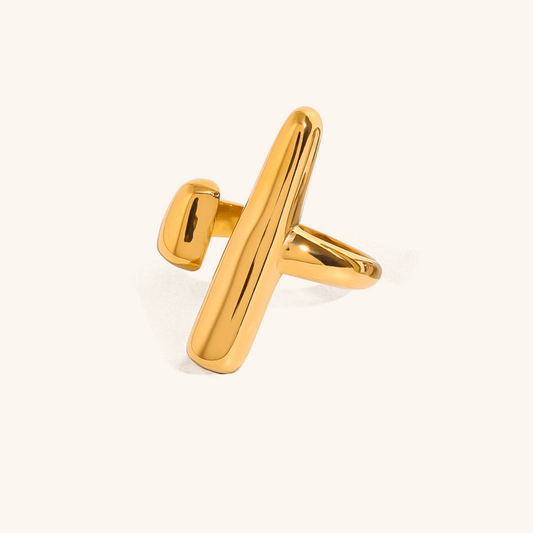 Mimi Femme Rings Cecile Contemporary Gold Ring