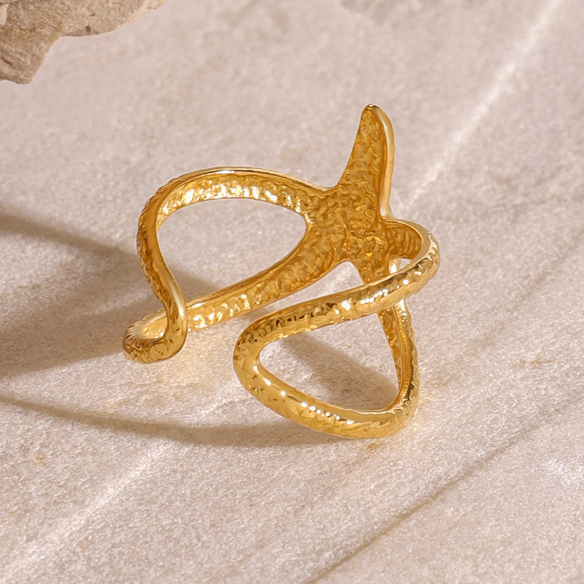 Mimi Femme Rings Dora Gold Starfish Ring