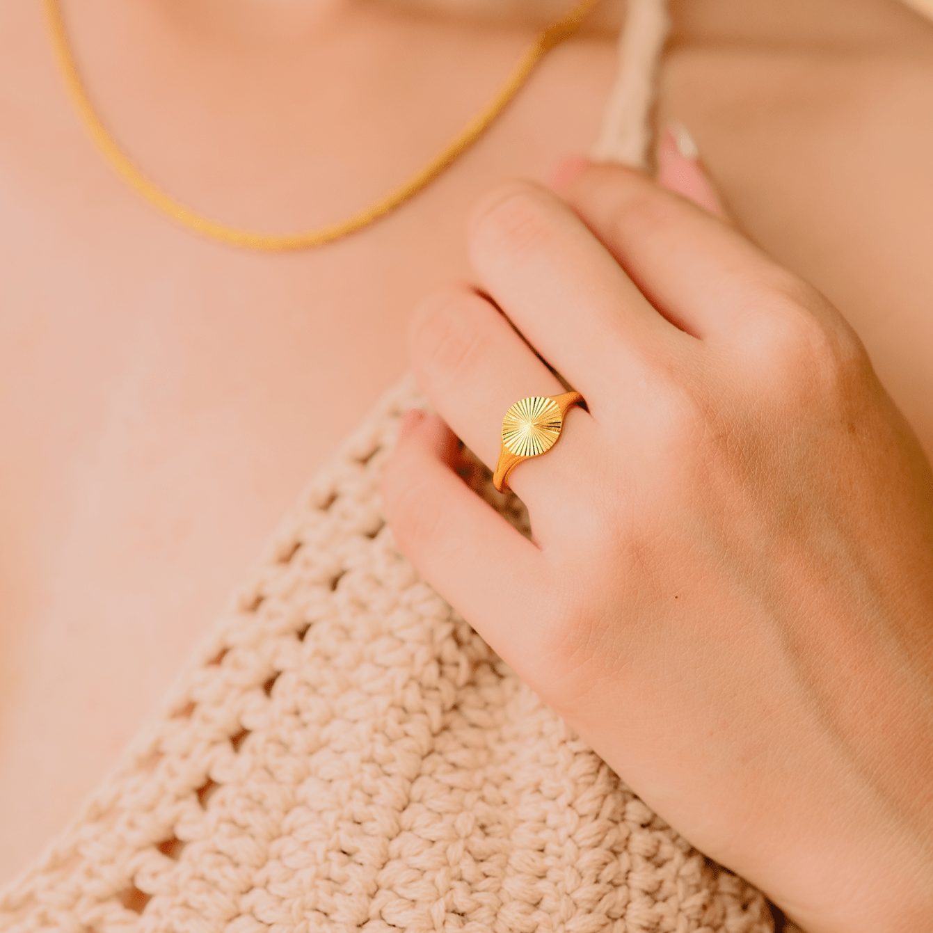 Mimi Femme Rings Elise Gold Ring