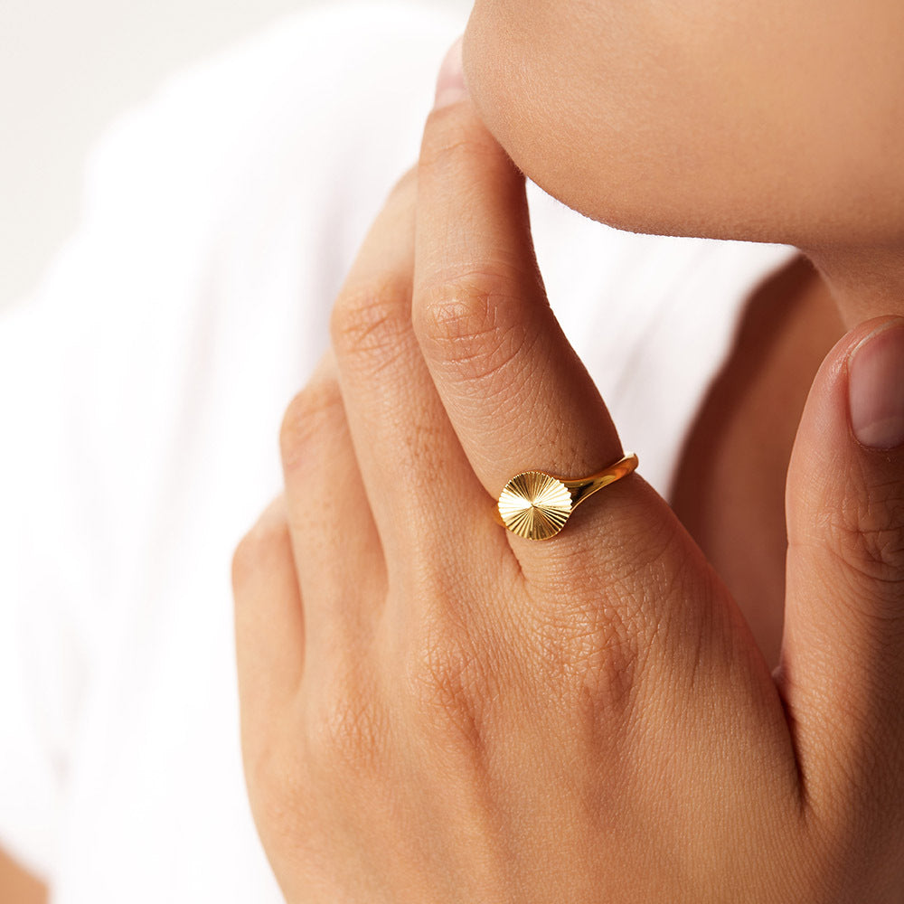 Mimi Femme Rings Elise Gold Ring