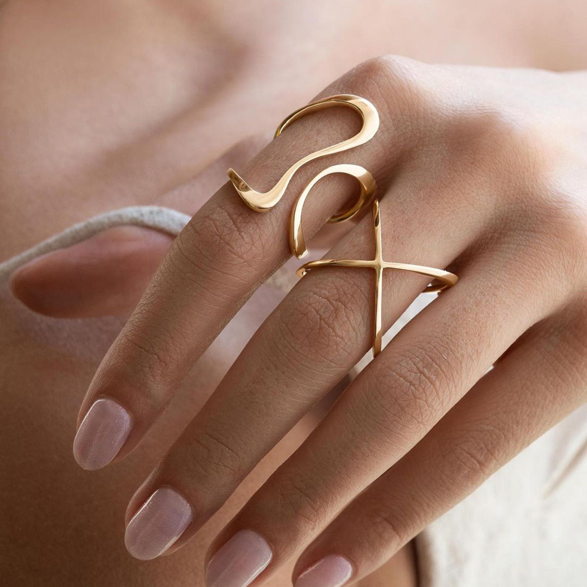 Mimi Femme Rings Elowyn Gold Ring