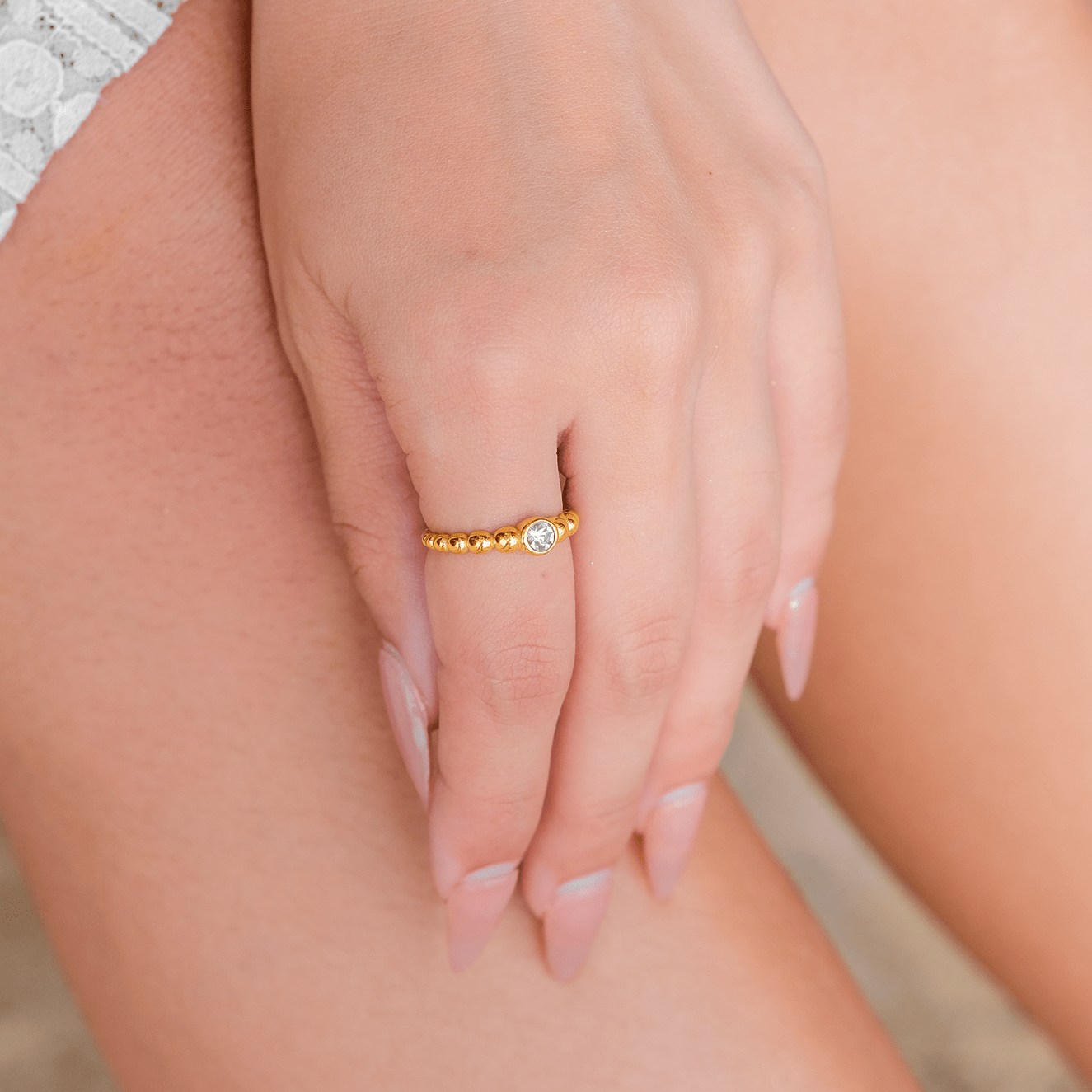 Mimi Femme Rings Eyda Gold Ring