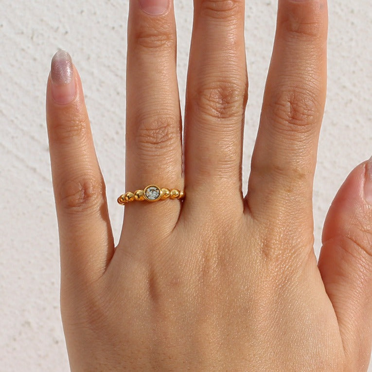 Mimi Femme Rings Eyda Gold Ring