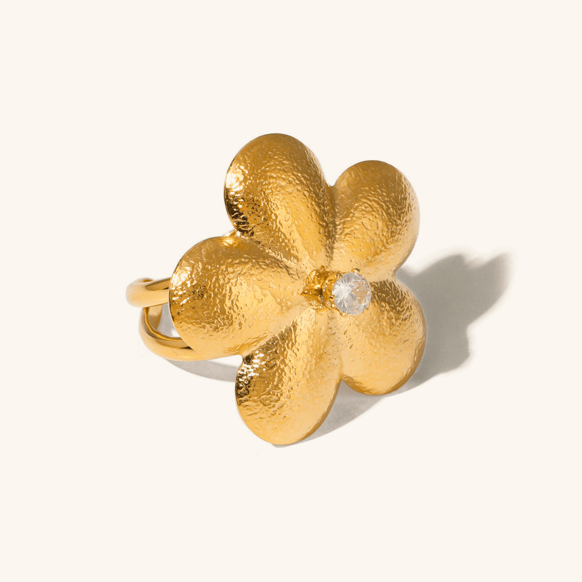 Mimi Femme Rings Faisha Gold Petal Ring