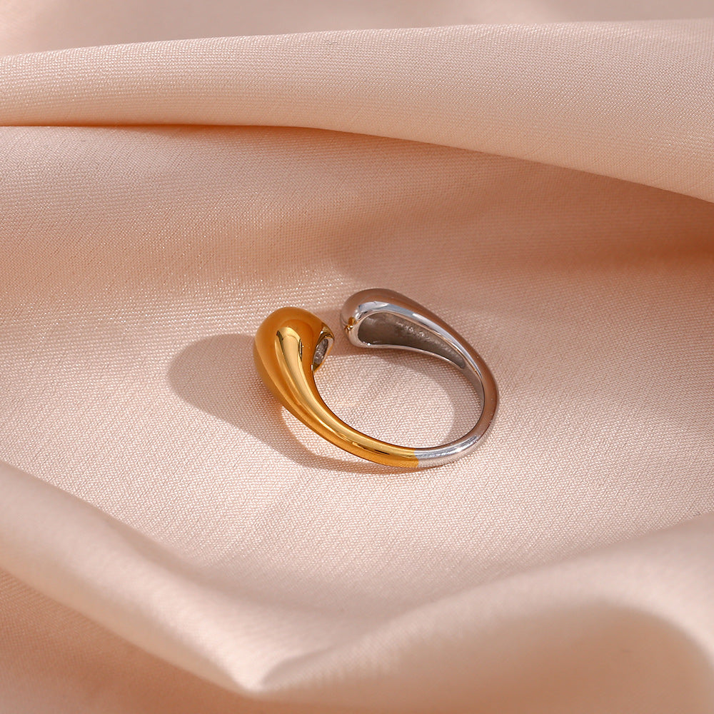 Mimi Femme Rings Jenna Two Tone Gold Ring