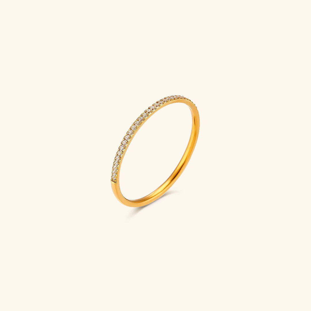 Mimi Femme Rings Joselle Paved Gold Ring