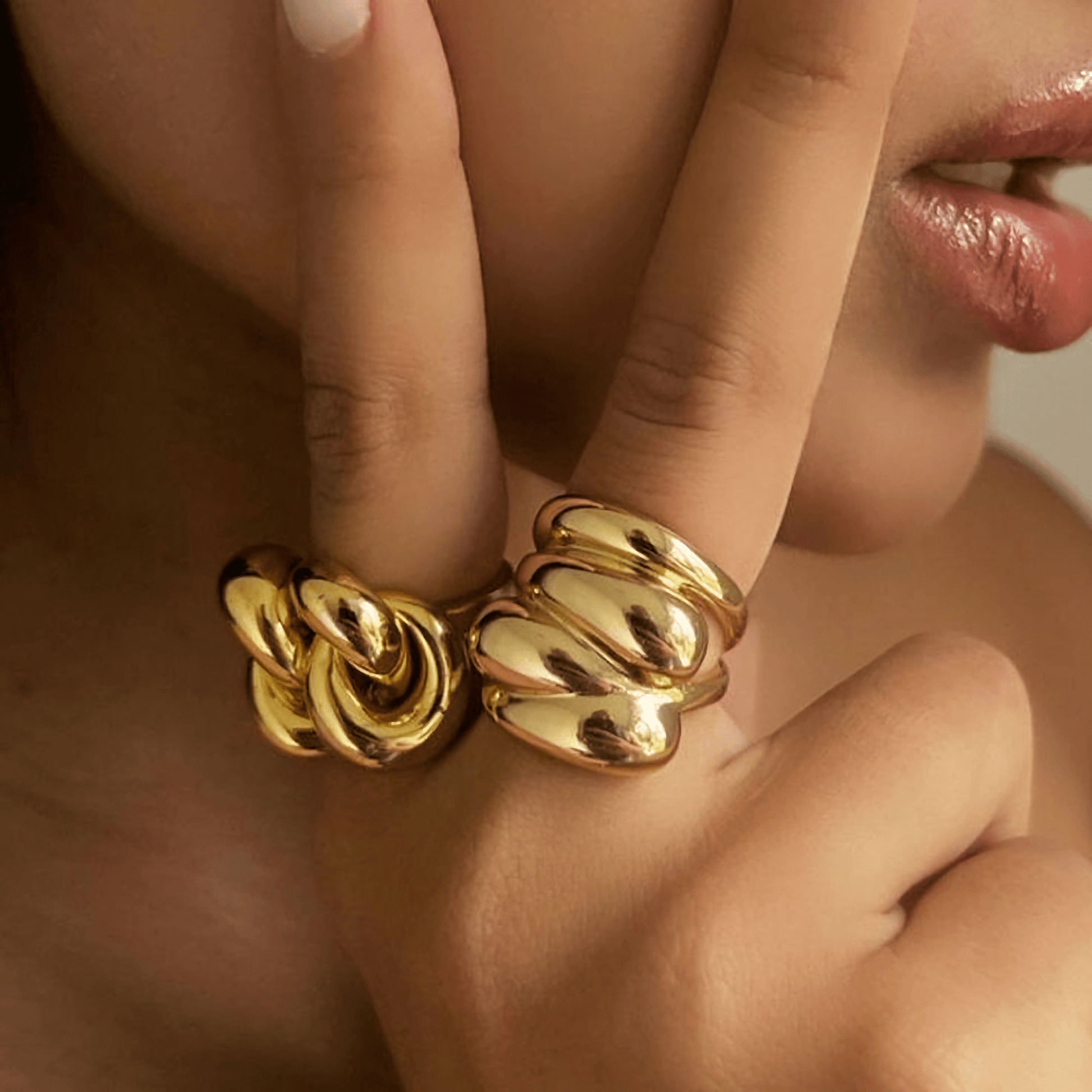 Mimi Femme Rings Lea Gold Ring