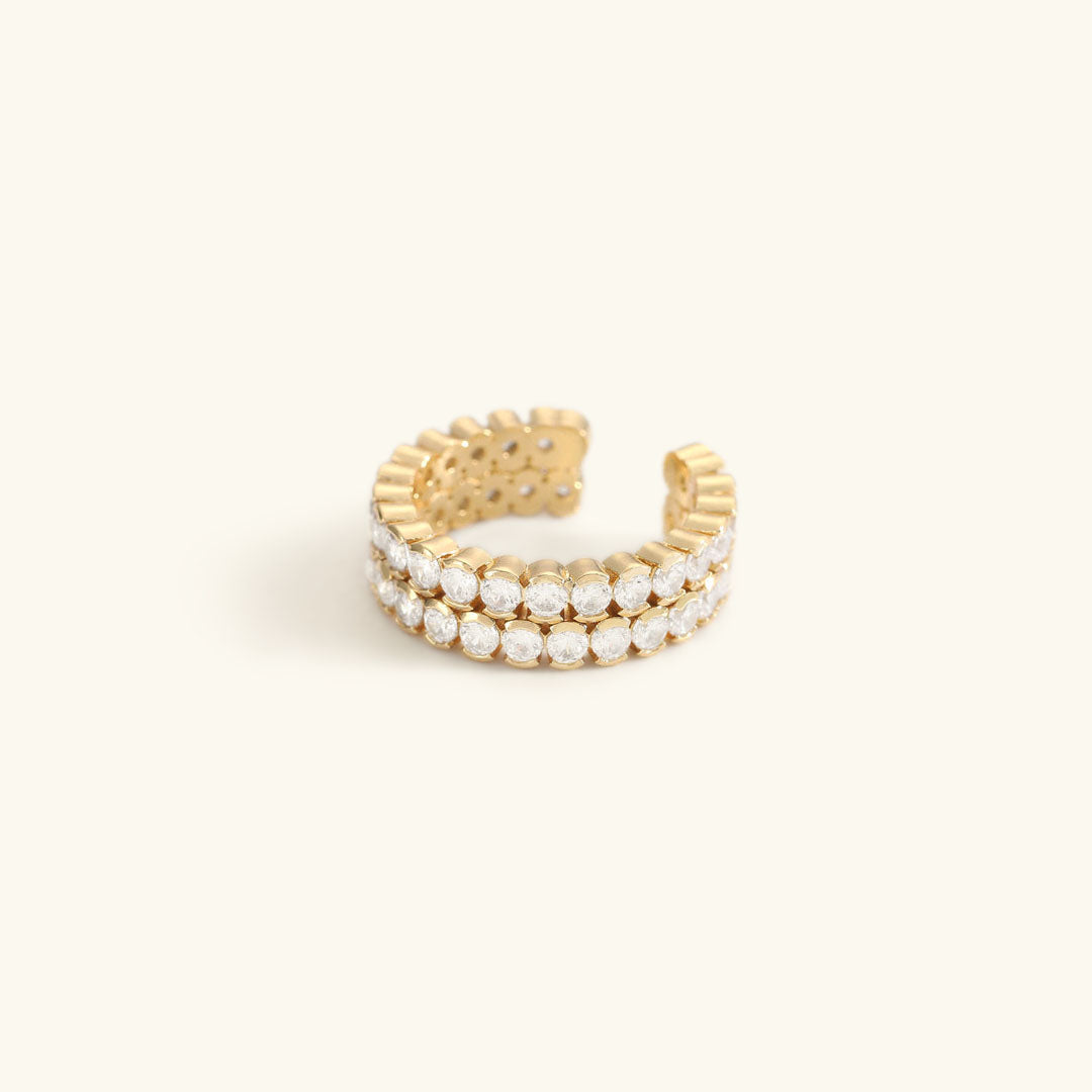 Mimi Femme Rings Lorelei Studded Gold Ring