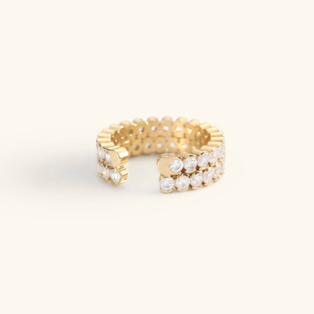 Mimi Femme Rings Lorelei Studded Gold Ring