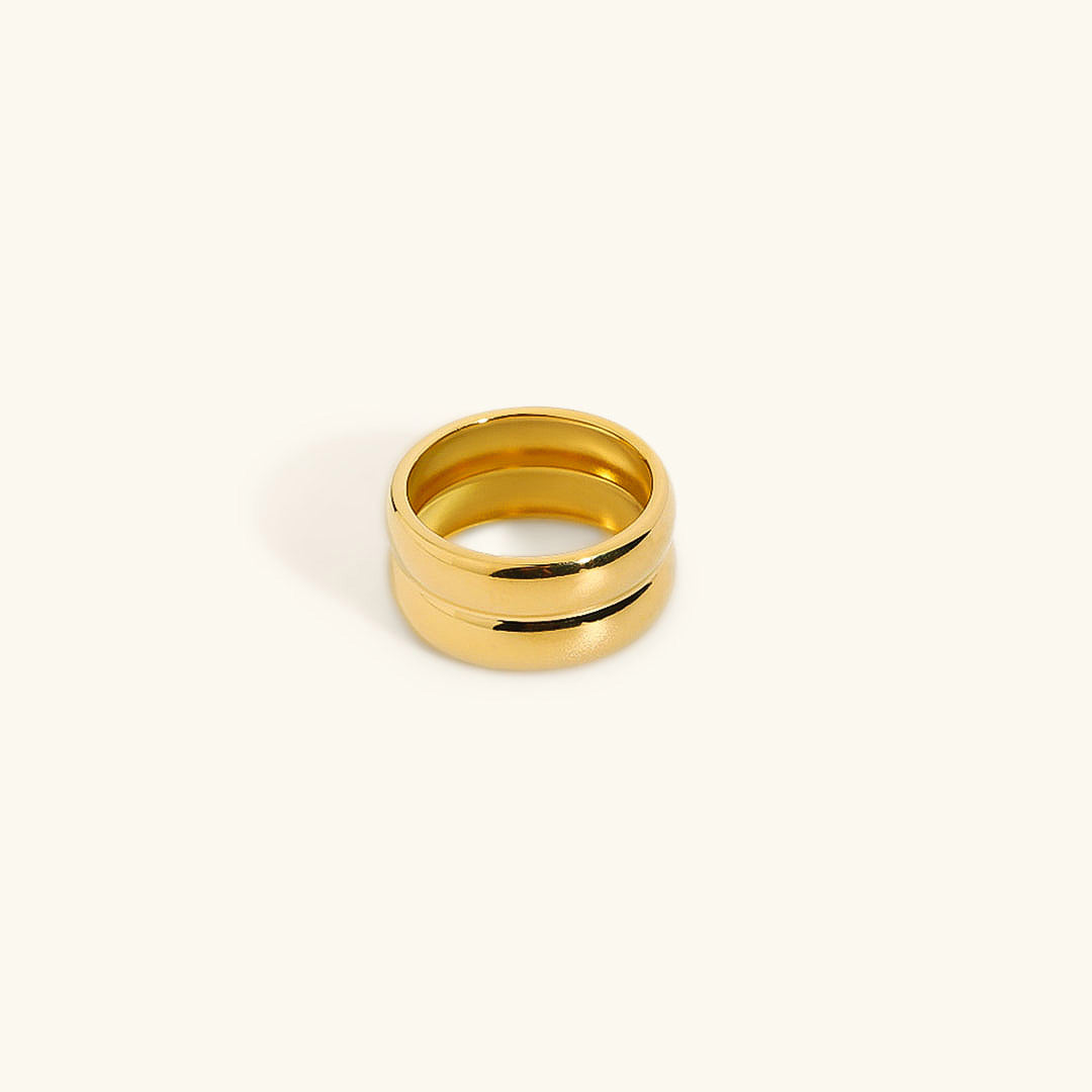 Mimi Femme Rings Lucienne Golden Ring