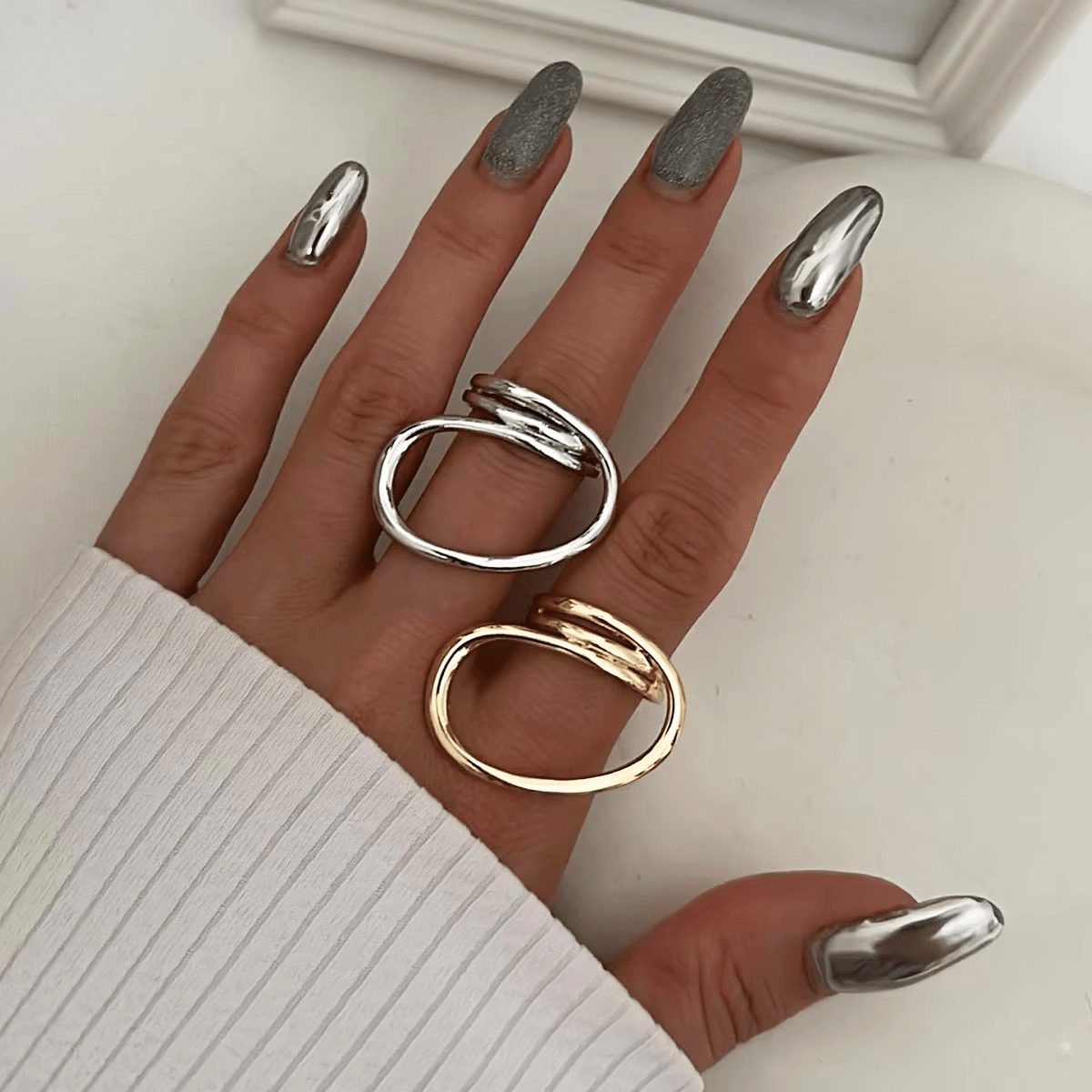 Mimi Femme Rings Lunara Contemporary Gold Ring