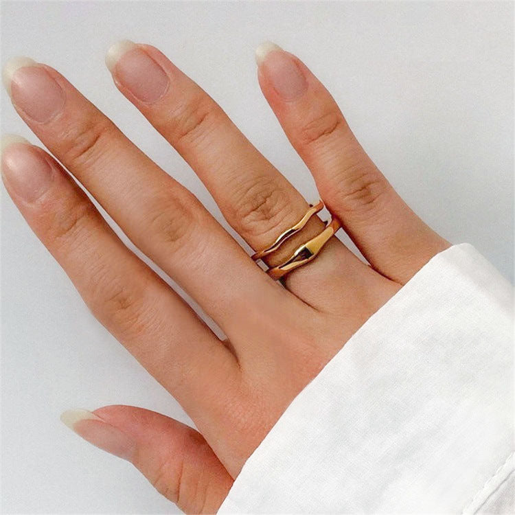 Mimi Femme Rings Lyra Gold Stacker Ring