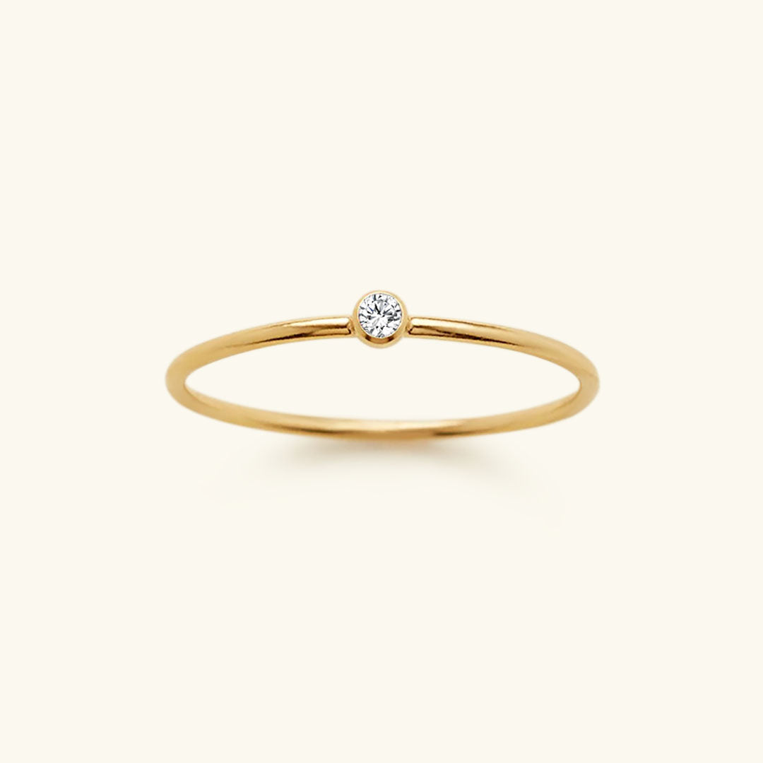 Mimi Femme Rings Maia Birthstone Stacker Ring