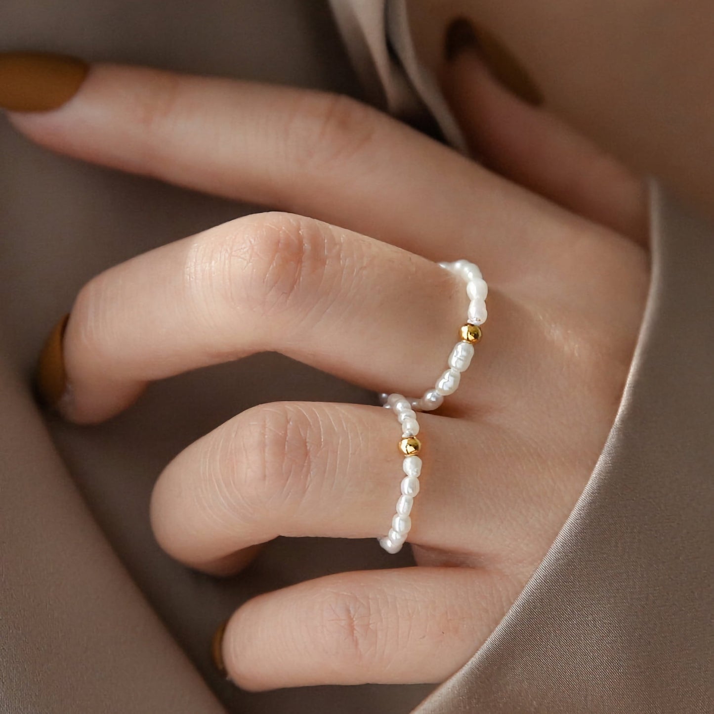 Mimi Femme Rings Paloma Pearl Band Ring