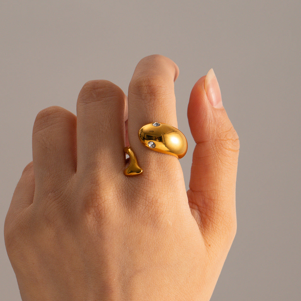 Mimi Femme Rings Sara Gold Serpent Ring