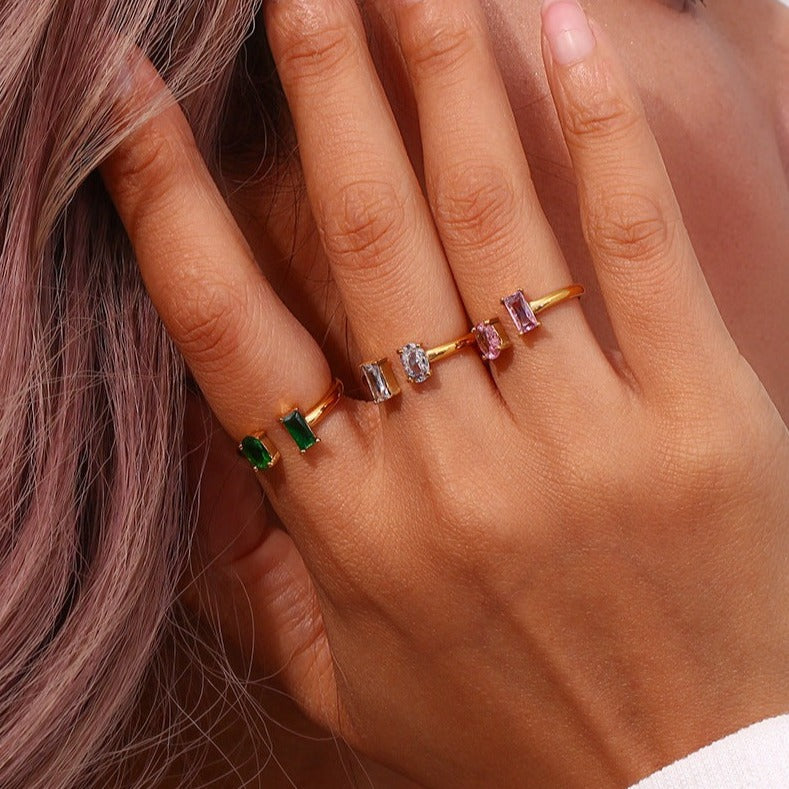 Mimi Femme Rings Simone Gemstone Ring