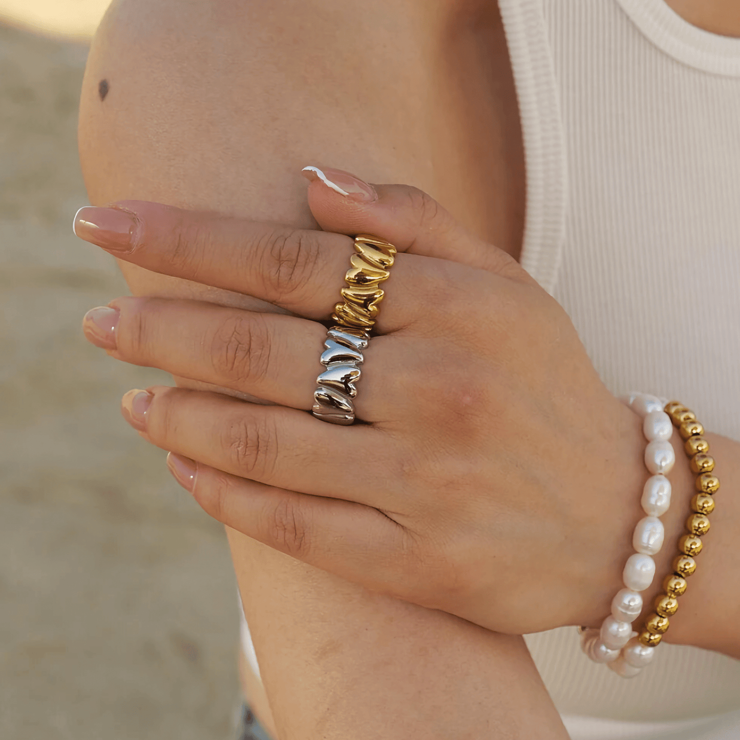 Mimi Femme Rings Sinna Gold Ring