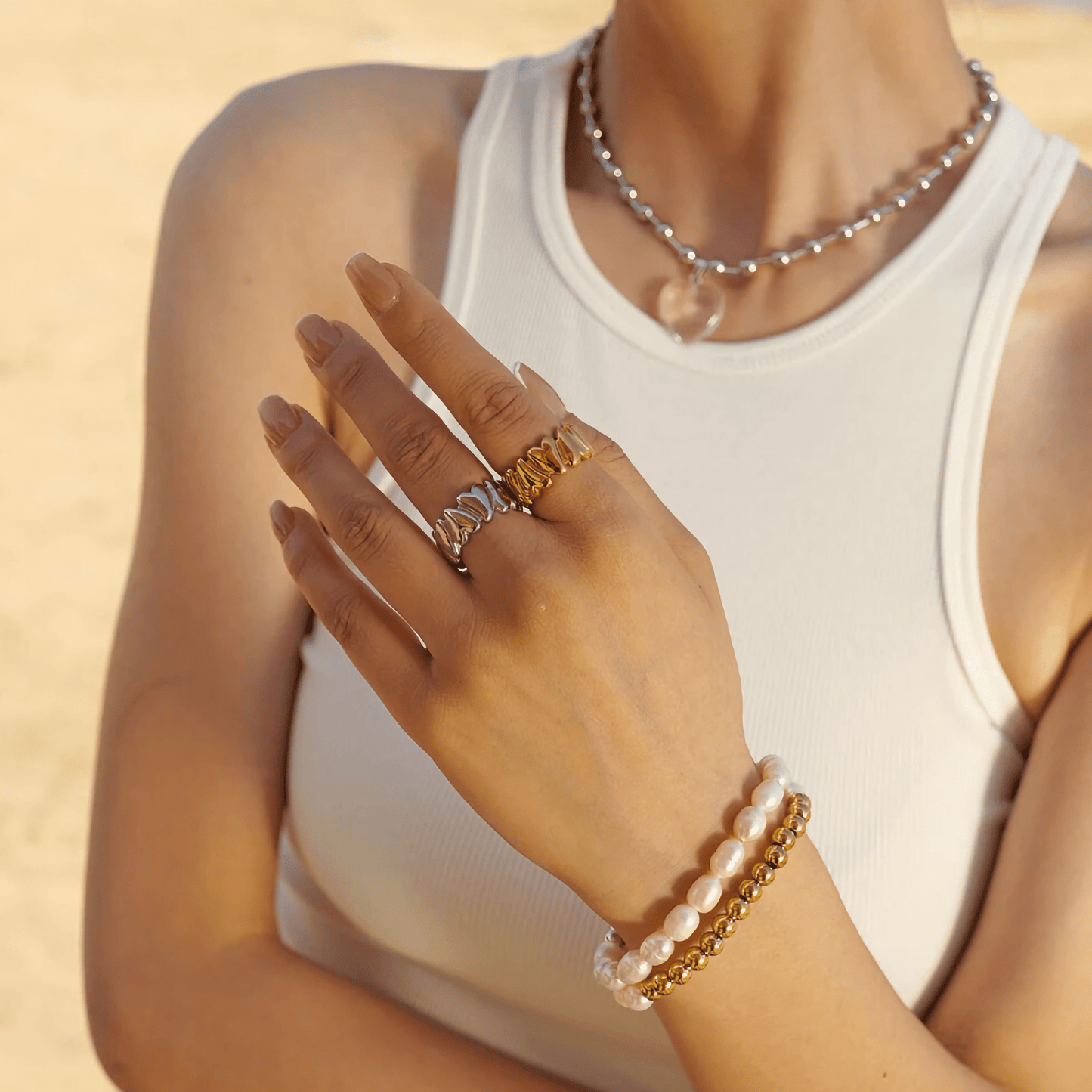 Mimi Femme Rings Sinna Gold Ring