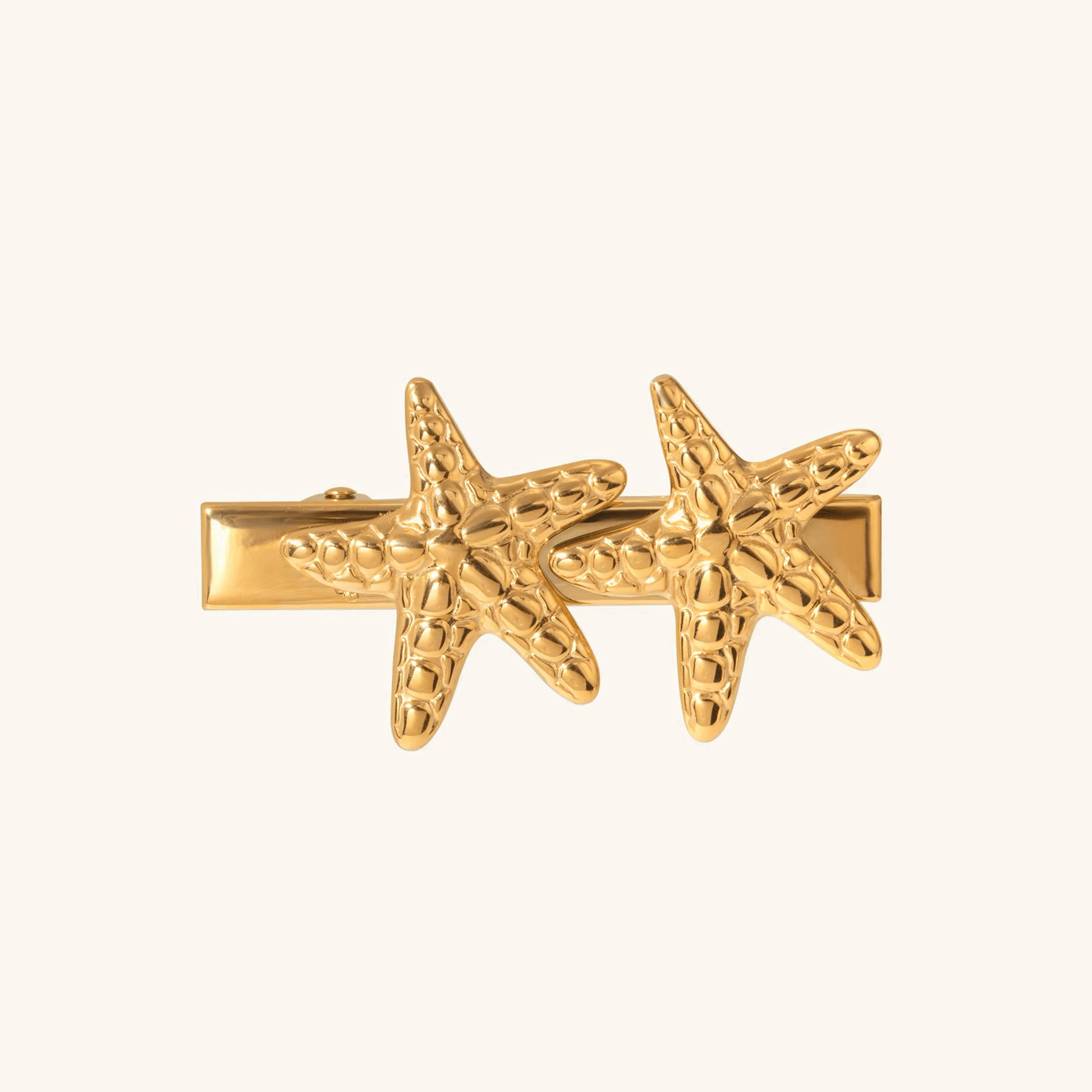 Mimi Femme Tropical Starfish Gold Hair Clip